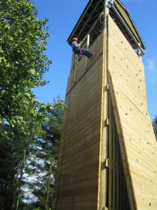 Our climbing tower